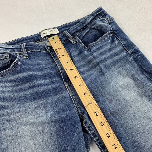 The Buckle BKE Stella Mid Rise Slim Fit Bootcut Jeans Size 33x33 1/2 Medium Wash - Picture 8 of 9